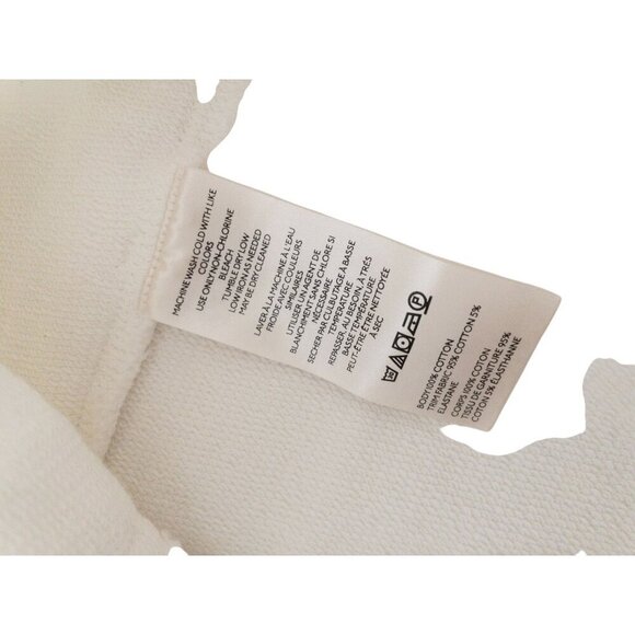 White Anthropologie "Amour" Muscle Sweatshirt - Picture 7 of 12